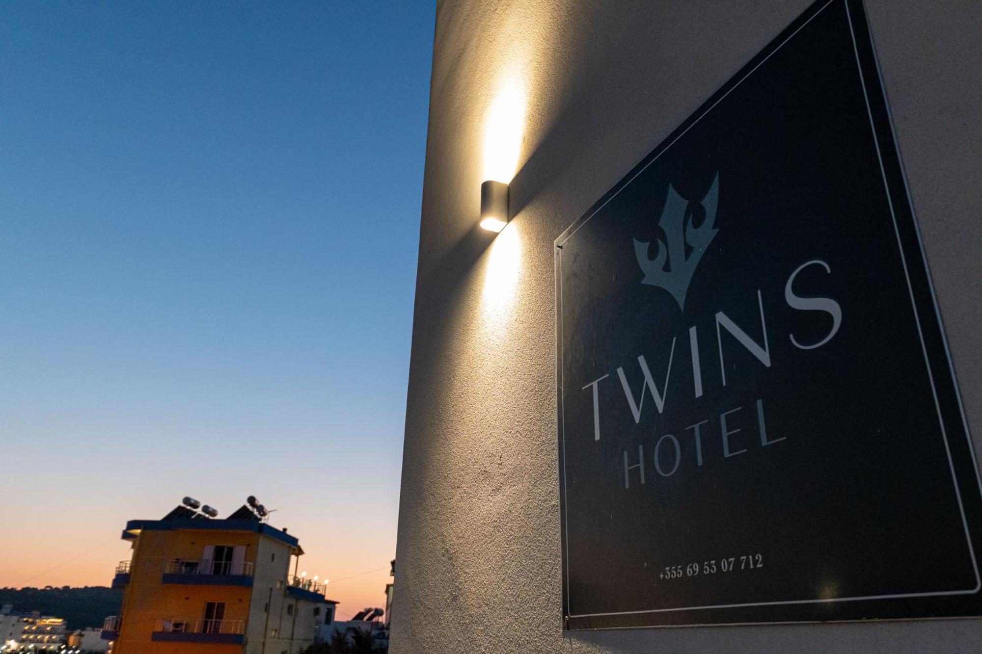Twins Hotel Ksamil Exterior foto