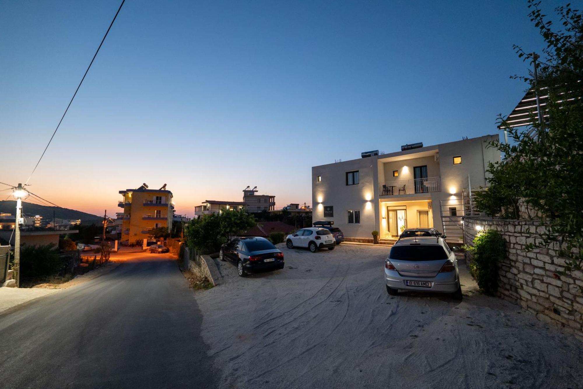 Twins Hotel Ksamil Exterior foto
