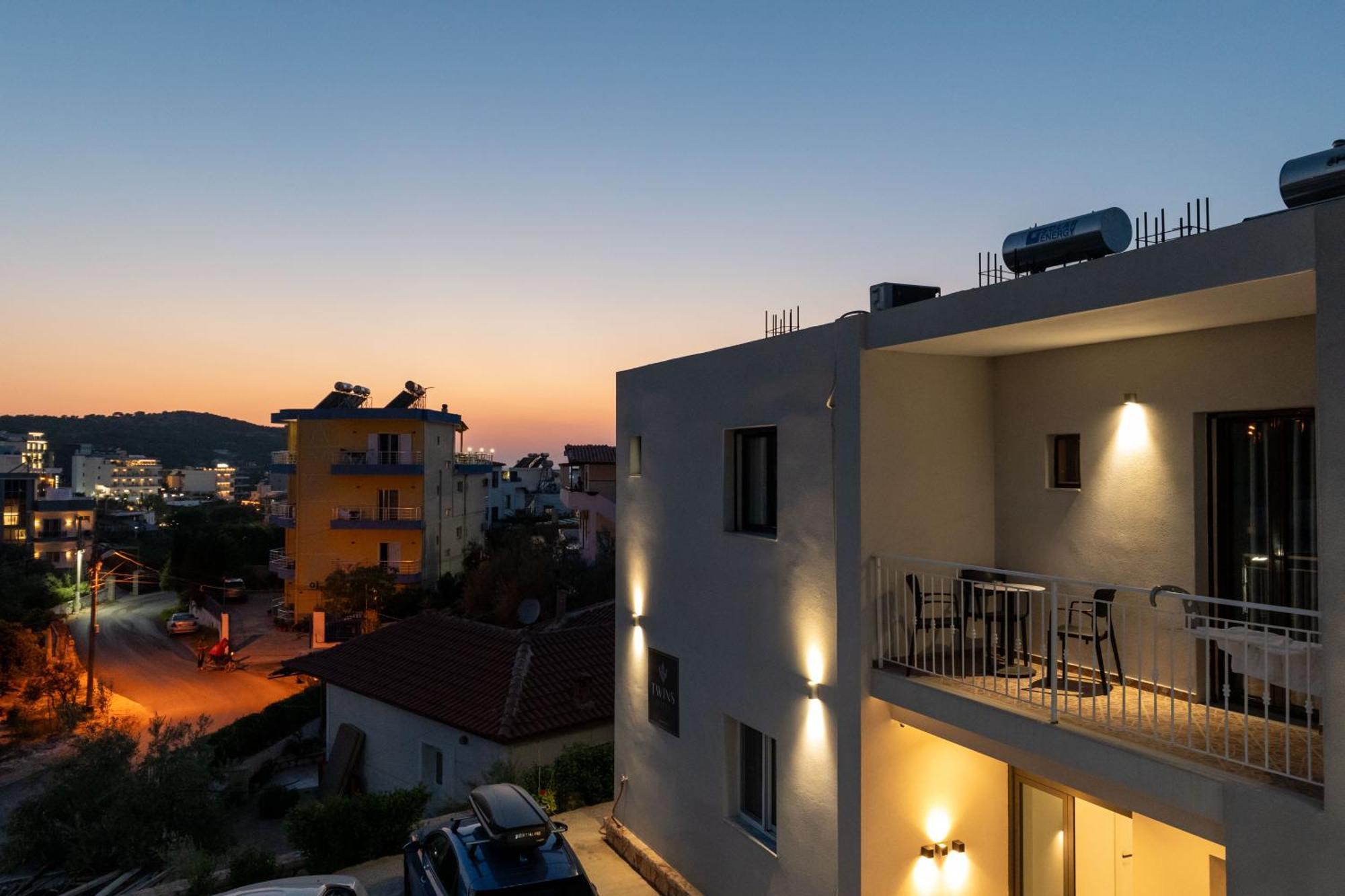 Twins Hotel Ksamil Exterior foto